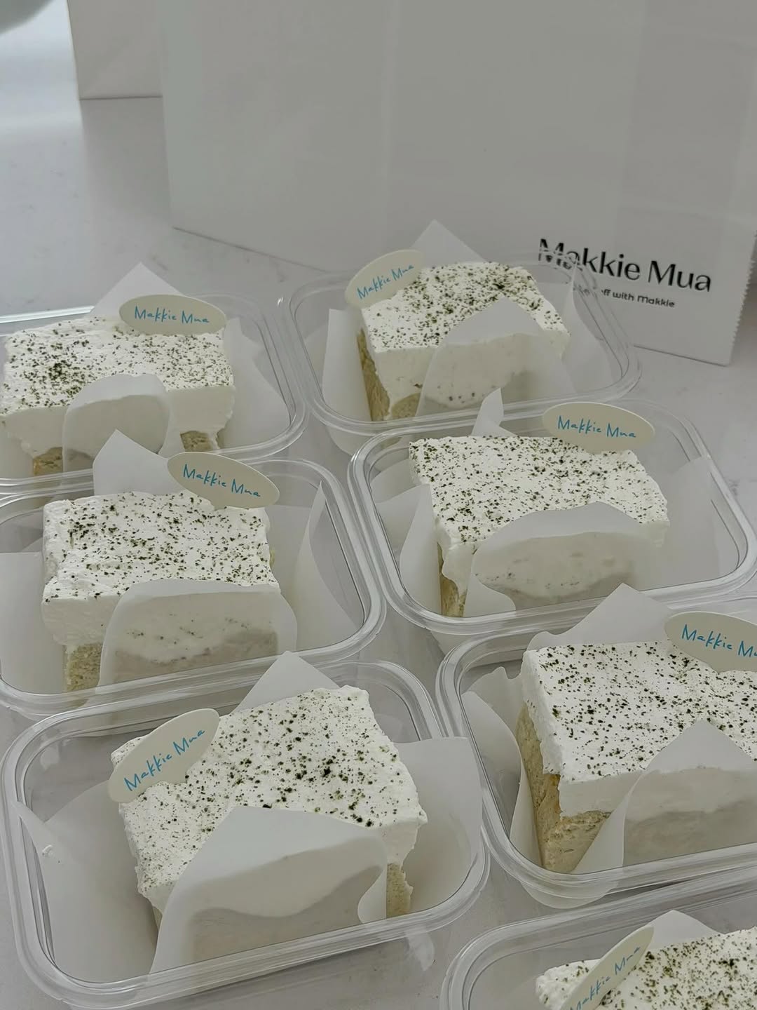Instagram dessert post from June 13, 2026 featuring 绿豆沙巴斯克